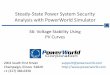 Voltage Stability Using PV Curves - PowerWorld