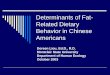 Determinants of Fat-Related Dietary Behavior in Chinese Americans