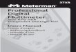 Meterman Test Tools Professional Digital Multimeter
