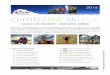 Chamonix Course Information Book Climb / Trek / Ski