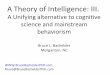 A Theory of Intelligence III - Bruce L. Bachelder, PhD