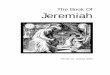 The Book Of Jeremiah - New Caney Church Of Christ