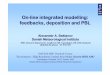 On-line integrated modelling: feedbacks, deposition and PBL