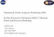 Thermal & Fluids Analysis Workshop 2002 In Situ Resource