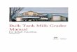 Bulk Tank Milk Grader Manual