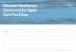 Disaster Resilience Scorecard for Aged Care Facilities