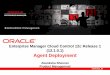 Mass Agent Deployment in 12.1 - Oracle