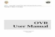 OVR User Manual -