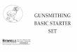 GUNSMITHING BASIC STARTER SET - Brownells