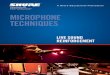 Microphone Techniques for Live Sound Reinforcement - Music