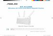 Wireless-AC1900 Dual Band Gigabit Router - Asus