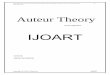 Auteur Theory and its implications -