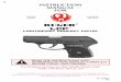 Factory manual for the Ruger LCP