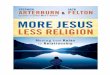 More Jesus Less Religion - WaterBrook Multnomah