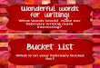 Wonderful words for writing! - The Curriculum Corner