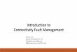Introduction to Connectivity Fault Management