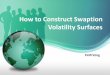 How to Construct Swaption Volatility Surfaces