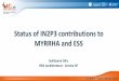 Status of IN2P3 contributions to MYRRHA and ESS