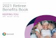 DEPARTMENT OF HUMAN RESOURCES 2021 Retiree Benefits Book