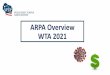 ARPA Overview WTA 2021