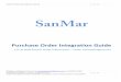 Purchase Order Integration Guide - SanMar