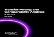 Transfer Pricing and Comparability Analysis
