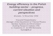 Energyefficiency in the Polish buildingsector –progress 