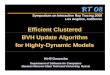 Efficient Clustered BVH Update Algorithm for Highly
