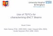 Use of TEPCs for characterising BNCT Beams
