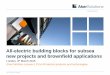 All-electric building blocks for subsea new projects and 