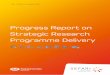 Progress Report on Strategic Research Programme Delivery