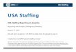 USA Staffing Report Author Workgroup Meeting 08.17