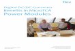 Digital DC/DC Converter Benefits In MicroTCA Power Modules