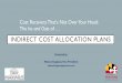 INDIRECT COST ALLOCATION PLANS