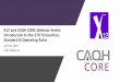 X12 and CAQH CORE Webinar Series: Introduction to the 238 