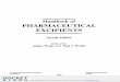 ) Handbook of PHARMACEUTICAL EXCIPIENTS
