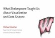 What Shakespeare Taught Us About (Visual) Data Science