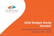 2022 Budget Study Session - vecportal.blob.core.windows.net