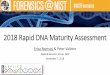 2018 Rapid DNA Maturity Assessment - NIST
