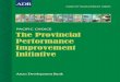 The Provincial Performance Improvement Initiative