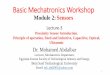 Basic Mechatronics Workshop - BSTU