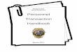 Personnel Transaction Handbook - Oklahoma