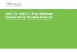 2013 GCC Fertilizer Industry Indicators - GPCA