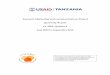 Tanzania Marketing and Communications Project Quarterly 