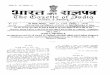 The Gazette of India PUBLISHED BY AUTHORITY