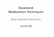 Baseband Modulation Techniques - Air University
