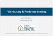 Fair Housing & Predatory Lending - FHCCI