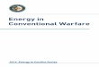 Energy in Conventional Warfare - ENSEC COE