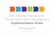 The Universal Standards for Social Performance Management