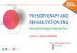 PHYSIOTHERAPY AND REHABILITATION ENG